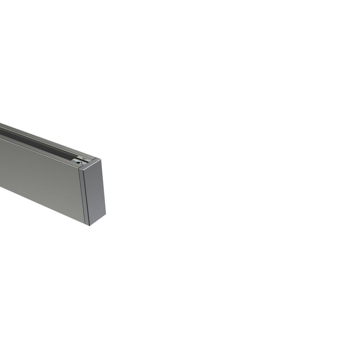 ENDSTÜCKE FÜR GARDINENSTANGEN 14x35 mm, Paxo Chrom, Packung 2 Stück - Chromfarben, Metall (1.5/3.4/3.4cm) - INTERDECO