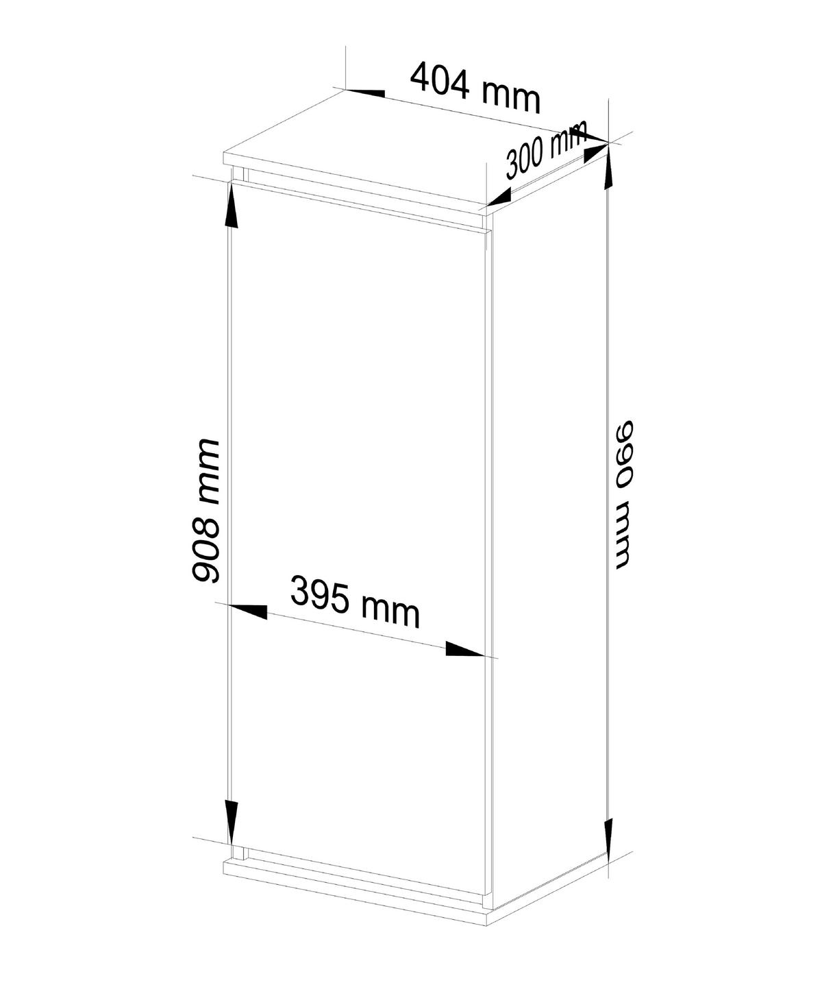 HÄNGESCHRANK Eiche Sonoma, Weiß 99/40/30 - Weiß/Sonoma Eiche, Holzwerkstoff (40/99/30cm) - RAUMHIRSCH FURNITURE