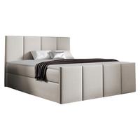 BOXBETT Lars - H3 - Creme, Holz (160/200cm) - MIRJAN24