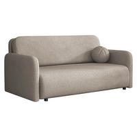 SCHLAFSOFA Viva Sun IV - Hellbraun/Schwarz, Holz/Textil (170/85/103cm) - MIRJAN24