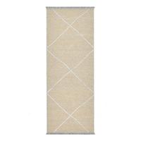 FLACHWEBTEPPICH Braderup 80x200 cm - Goldfarben, Textil (80/200cm) - Sansibar SYLT