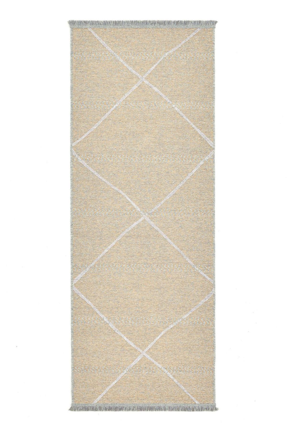 FLACHWEBTEPPICH Braderup 80x150 cm - Goldfarben, Textil (80/150cm) - Sansibar SYLT
