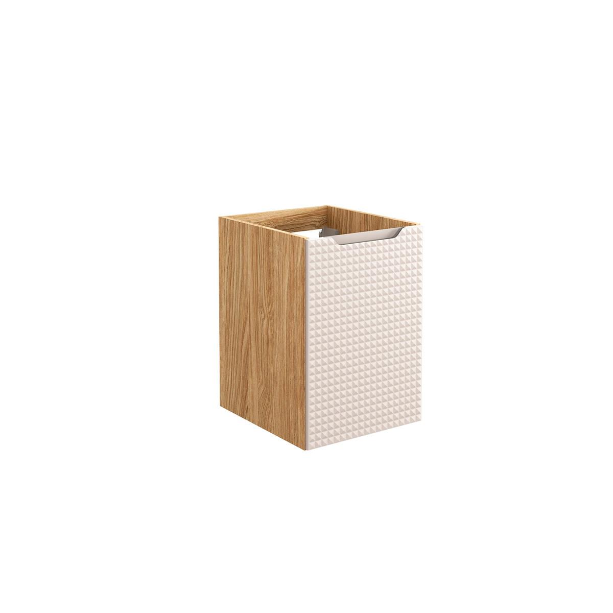 WASCHTISCHUNTERSCHRANK 120cm Mallory Beige und Holz - Braun, Holzwerkstoff (120/59.5/46cm) - Petits-meubles