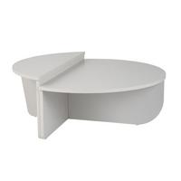 COUCHTISCH (2er-Set) orion 35/90/90 cm - Grau, Holzwerkstoff (90/90/35cm) - Calicosy