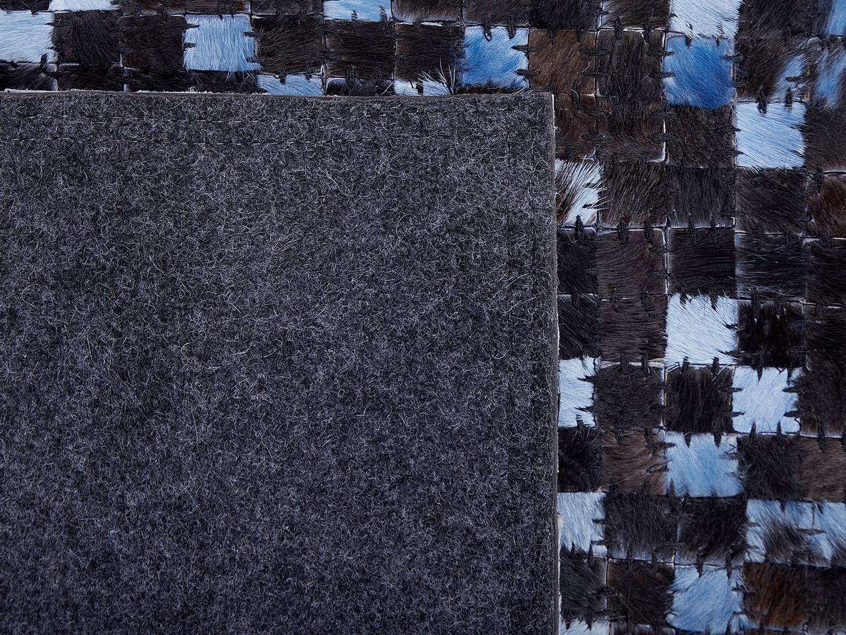 KURZFLOR-TEPPICH Ikisu 230/160 cm - Braun, Fell (160/230cm) - Beliani
