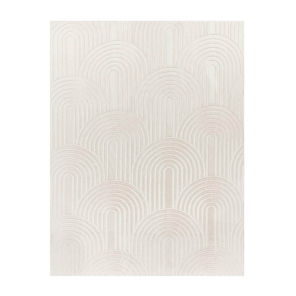 FLACHWEBETEPPICH Boho Creme 160 x 220 cm - Creme, Kunststoff (160/220cm) - TT Home