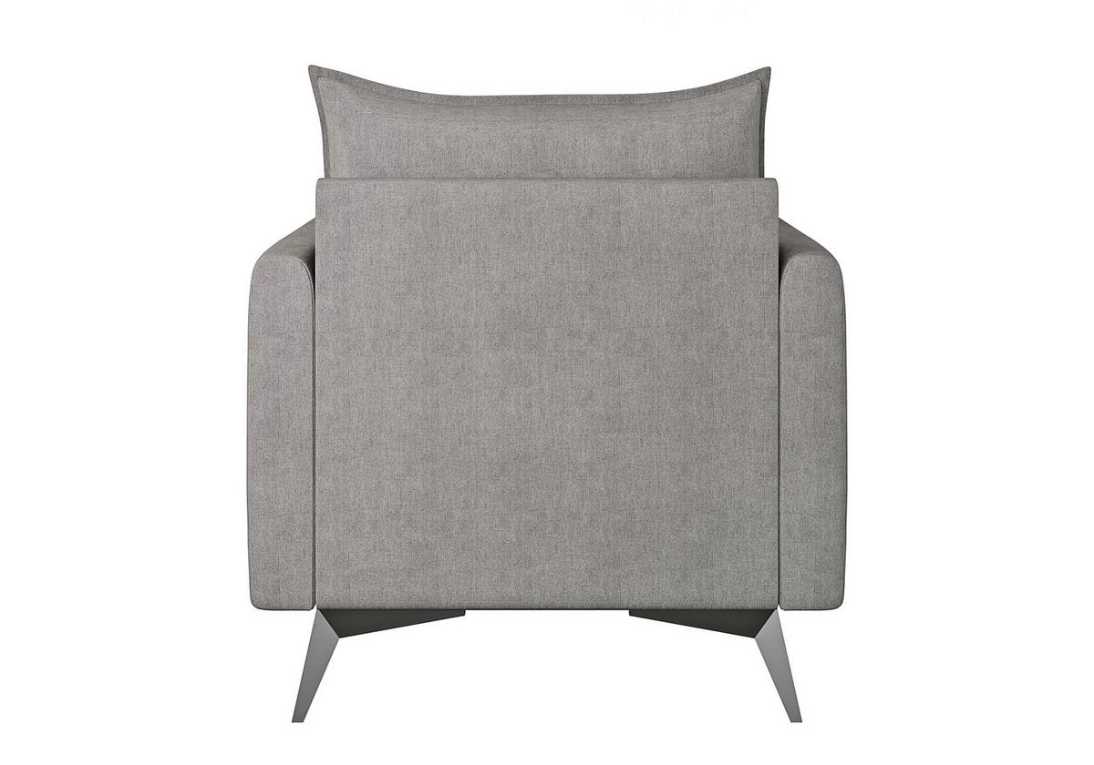 SESSEL Pulse Grau Luxusmicrofaser - Schwarz/Grau, Holz/Textil (74/86/31cm) - S-Style Möbel