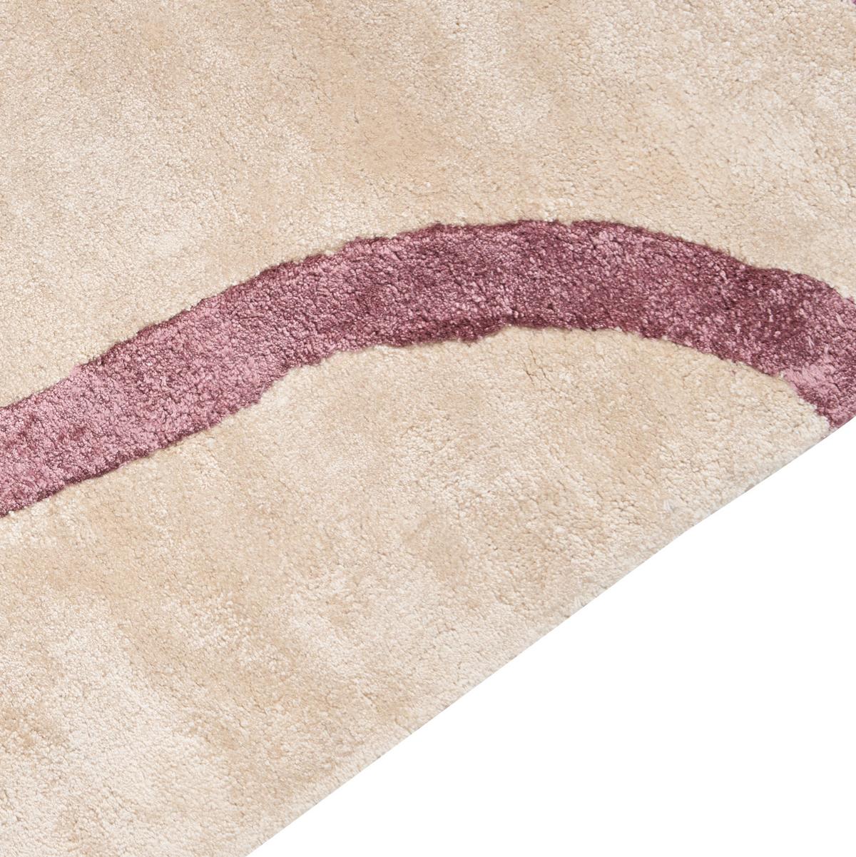 TEPPICH Beige 160/230 cm Viskose Kappar - Beige, Textil (160/230cm) - Beliani