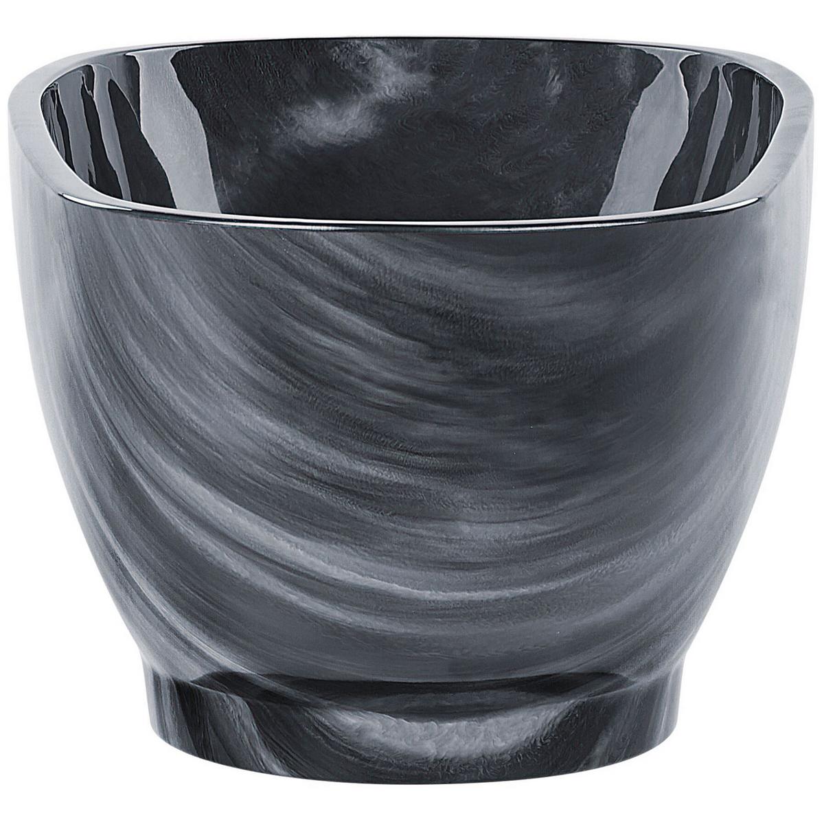 BADEWANNE FREISTEHEND 80x170x58 cm schwarz Rioja - Schwarz, Kunststoff (80/58/170cm) - Beliani