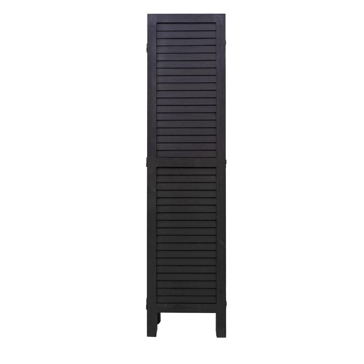 PARAVENT Anthrazit - Anthrazit, Holz (240/170/2cm) - MCW