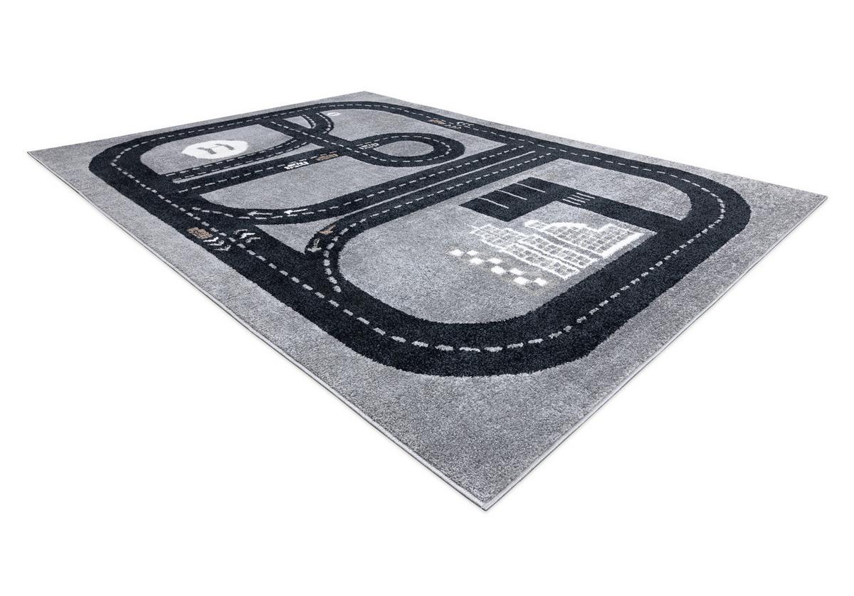 TEPPICH Fun 200/290 cm - Grau, Textil (200/290cm) - rugsX