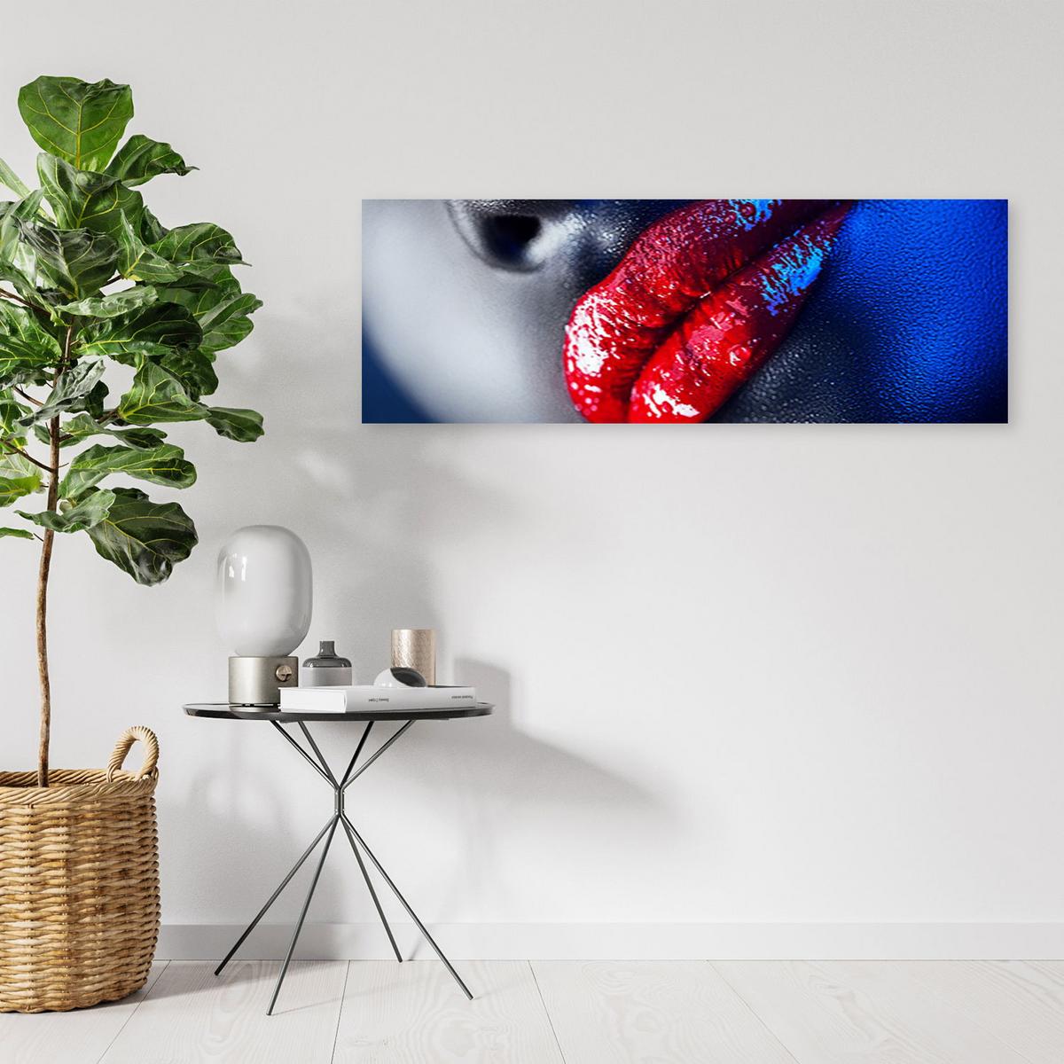 KUNSTDRUCK Bunt 150/50 cm - Multicolor, Textil (150/50cm) - KUNSTLOFT
