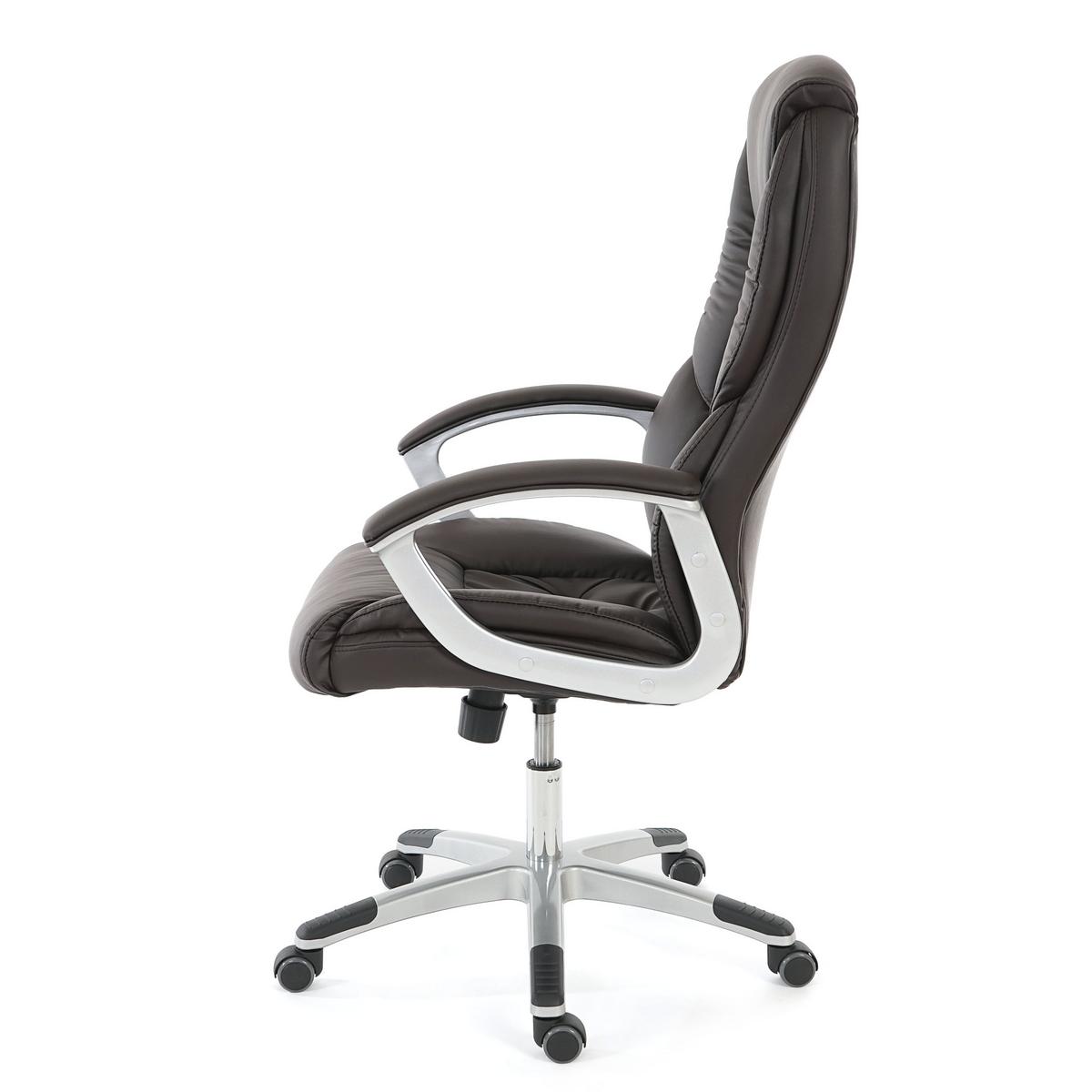 PROFI-BÜROSTUHL XXL Braun - Braun, Textil (68/125/77cm) - MCW