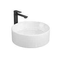 WASCHBECKEN zylindrisch Weiß Ø35,2 / 11,2 cm - Weiß, Keramik (35.2/11.2/35.2cm) - EMKE
