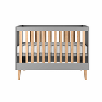GITTERBETT 60/120 Kubi Grau - Grau, Holzwerkstoff (60/120cm) - Petits-meubles