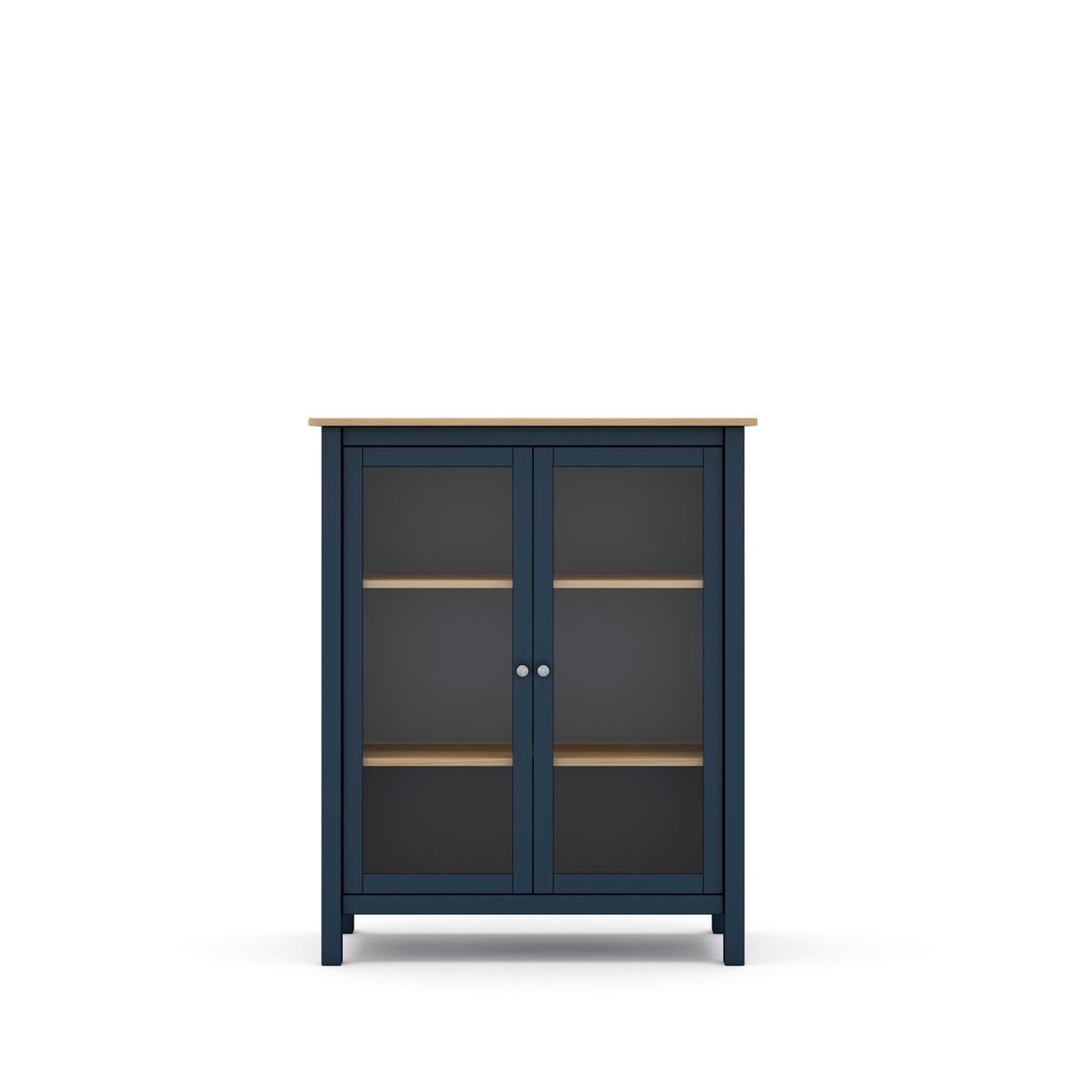 ESSZIMMERSCHRANK Misti Blau 90/40/110 cm - Blau, Holz (40/110/90cm) - Calicosy