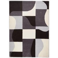 HANDTUFTTEPPICH Hawai 70x140 cm - Grau, Textil (70/140cm) - THEKO