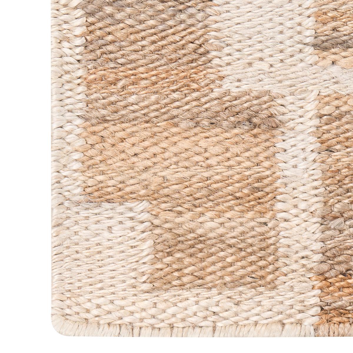 TEPPICH Hellbeige 80/300 cm Jute Gondia - Beige, Textil (80/300cm) - Beliani
