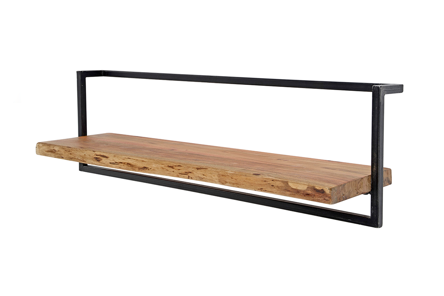 WANDREGAL ERGEA Holz Akazie - Naturfarben, Holz (100/30/25cm) - KAWOLA