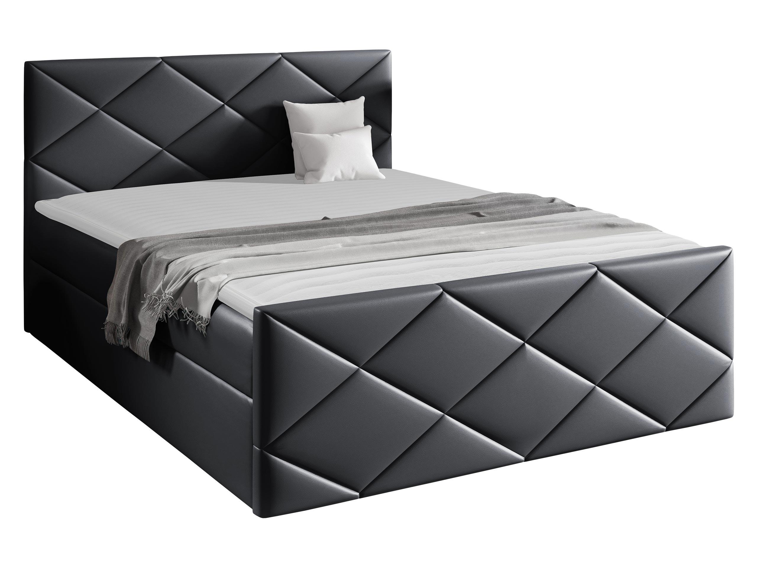 BOXBETT Herkules - H3 - Graphitfarben, Holz (160/200cm) - MIRJAN24