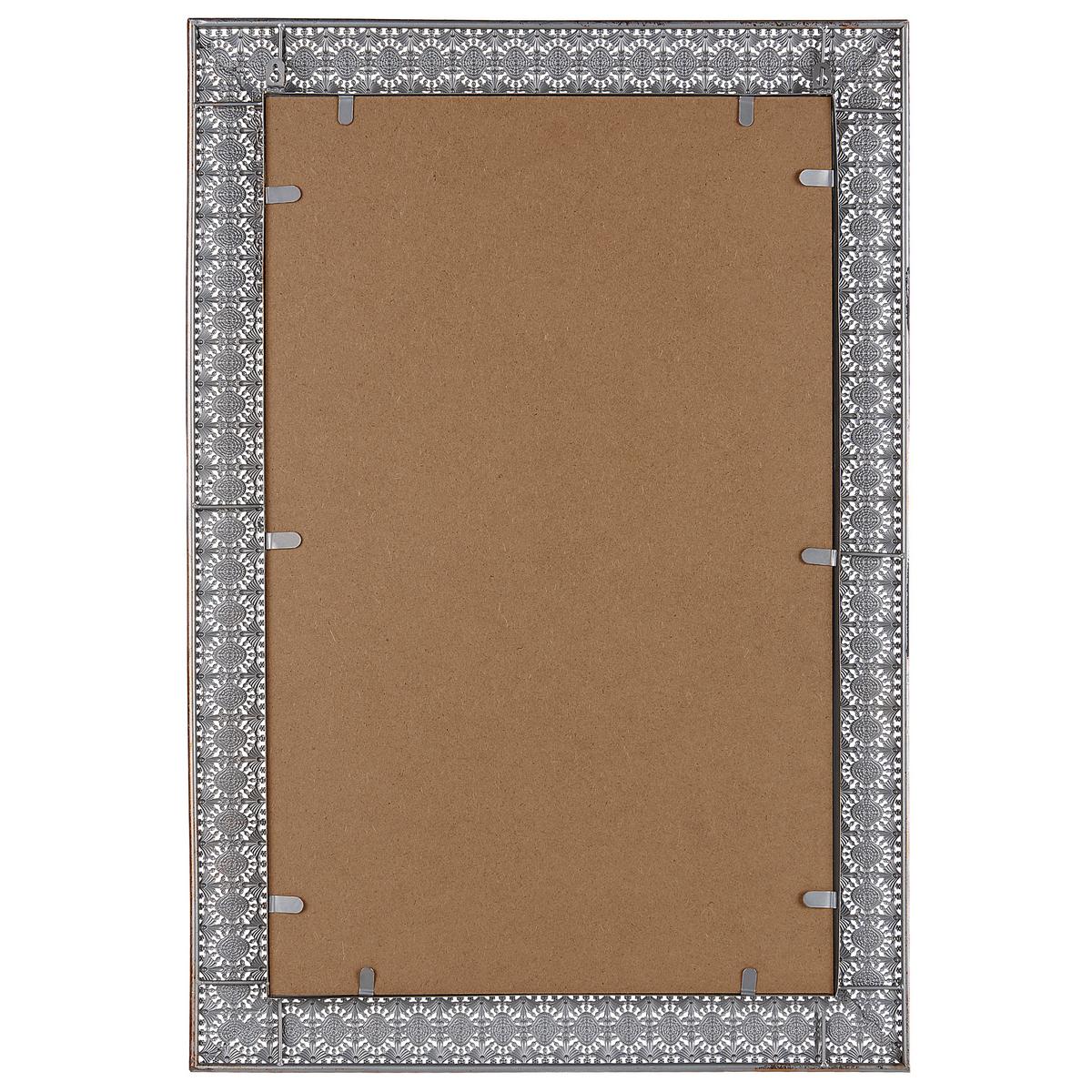 WANDSPIEGEL 60/90 cm Metall Kupfer Pali - Kupferfarben, Metall (60/91/5cm) - Beliani