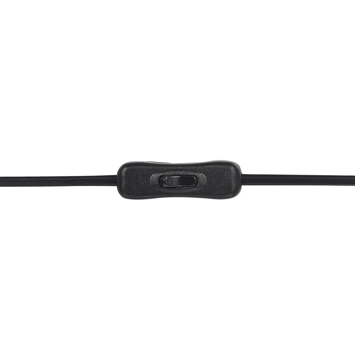 TISCHLAMPE Senette 24/24/44 cm - Schwarz, Metall (24/24/44cm) - Beliani