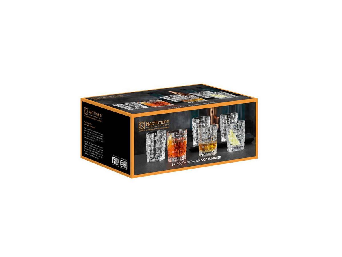 WHISKYGLÄSER Bossa Nova transparent 330 ml 6er Set - Transparent, Glas (0.33L) - Nachtmann