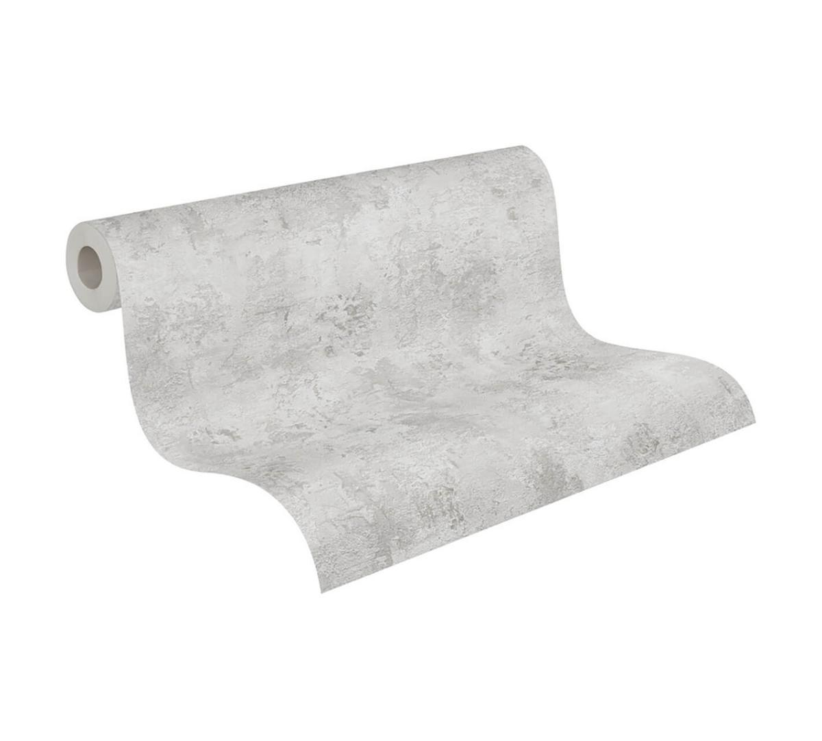 VLIESTAPETE Grau 53/1005 cm - Grau, Textil (53/1cm) - KUNSTLOFT