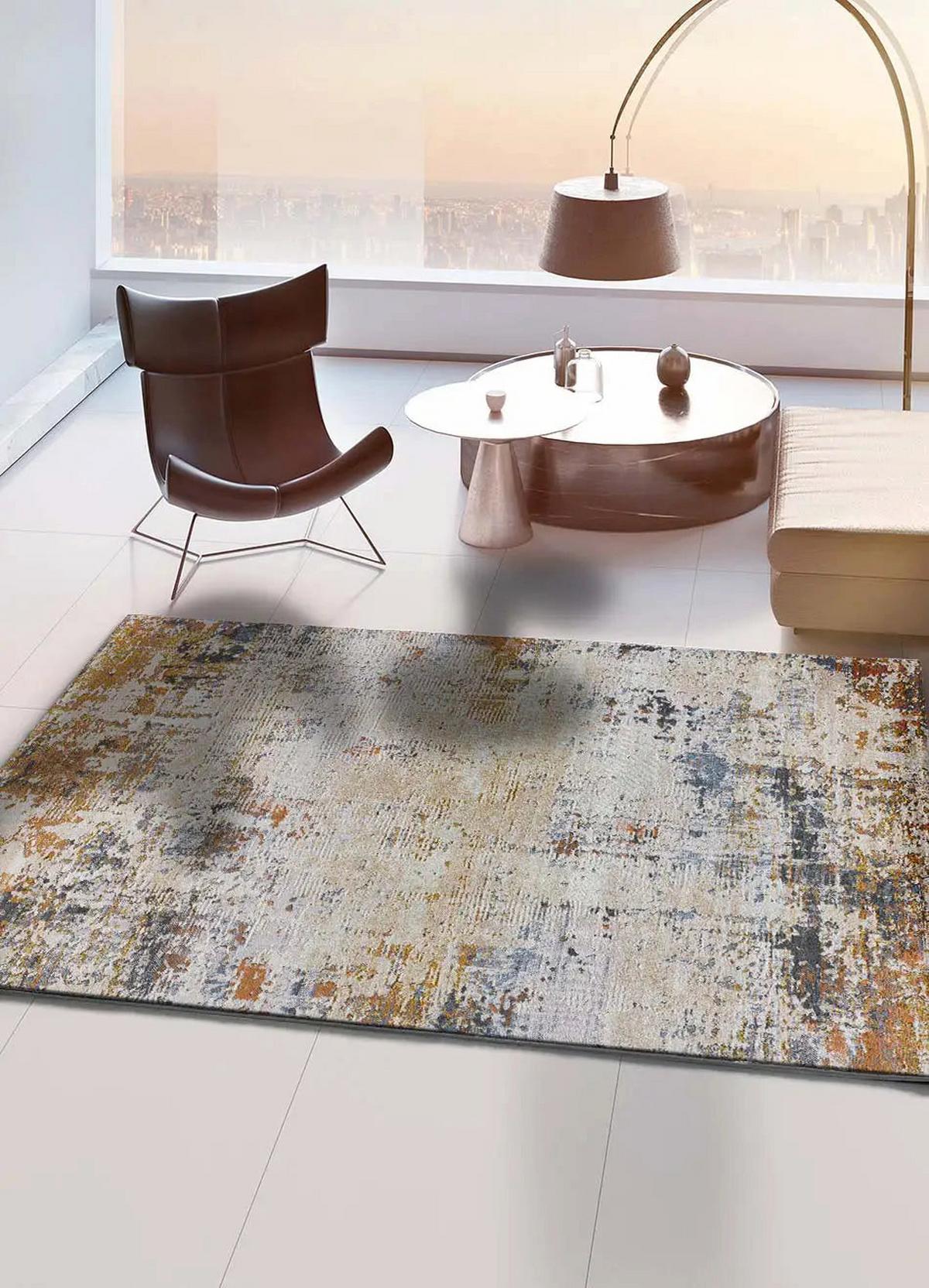 KURZFLORTEPPICH Mehrfarbig Amsterdam 192/290 cm - Multicolor, Textil (192/290cm) - Atticgo