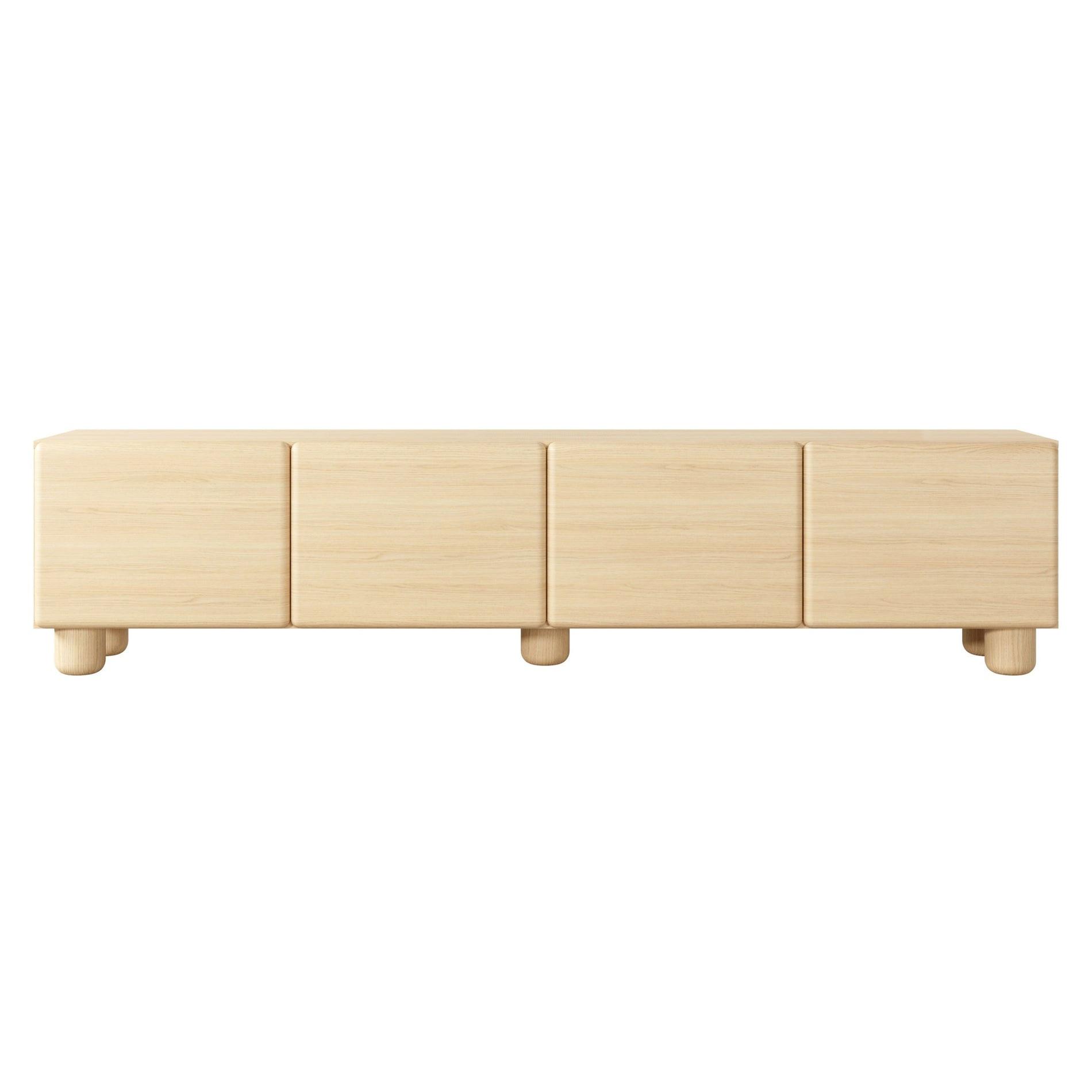 TV-LOWBOARD Lomo 199 cm - Eichefarben, Holz/Holzwerkstoff (199.7/46.7/38cm) - Selsey