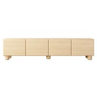 TV-LOWBOARD Lomo 199 cm - Eichefarben, Holz/Holzwerkstoff (199.7/46.7/38cm) - Selsey