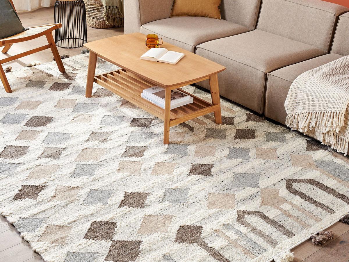 KELIM-TEPPICH Kaghtsrashen 300/200 cm - Multicolor, Textil (200/300cm) - Beliani