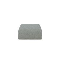 POUF MIRA-PUF 91x89x40 Grün cm Velours Modular Sitzhocker - Schwarz/Hellgrün, Holzwerkstoff/Kunststoff (91/40/89cm) - ALTDECOR