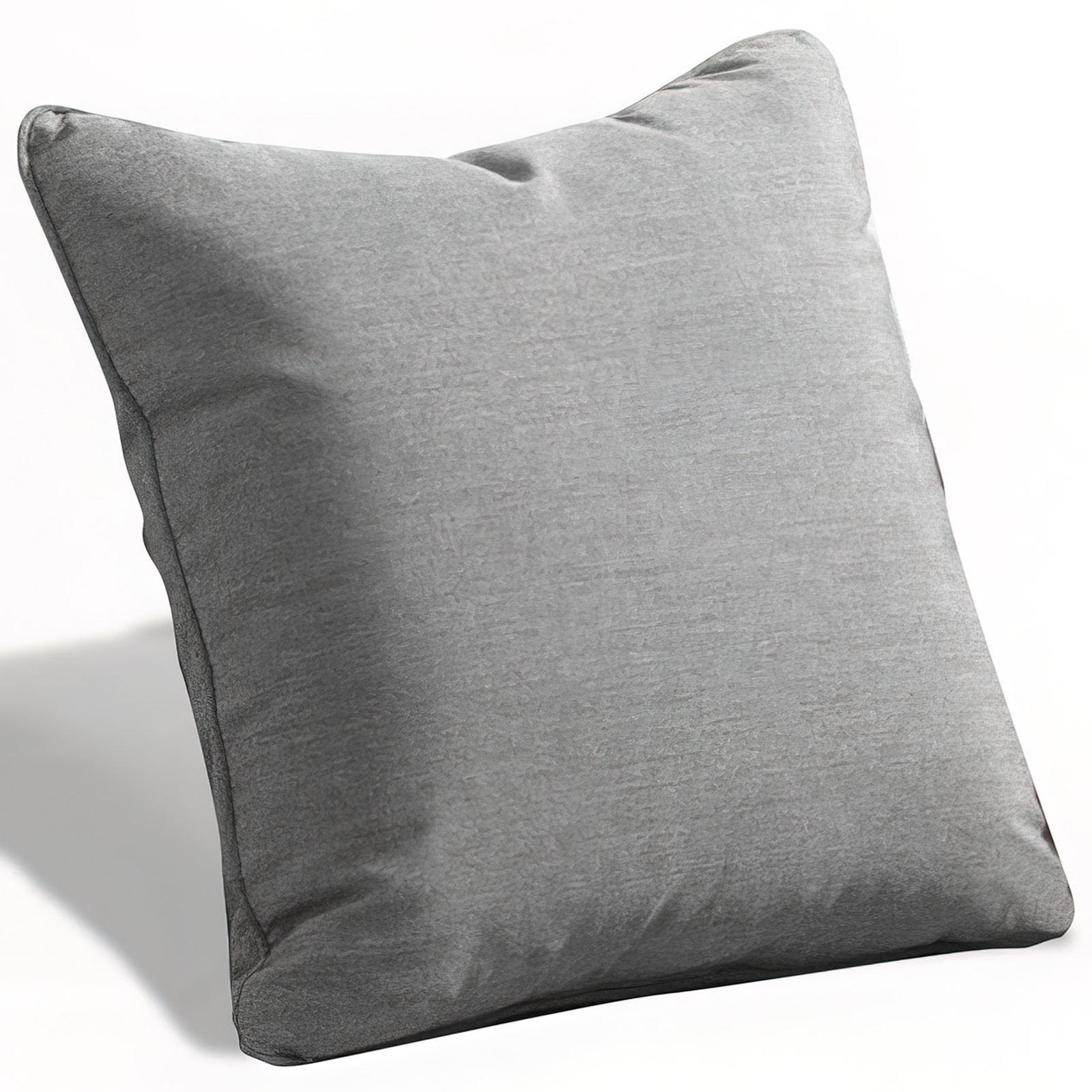 OURTDOOR KISSEN BARI dunkelgrau - Dunkelgrau, Textil (45/42cm) - IDIMEX