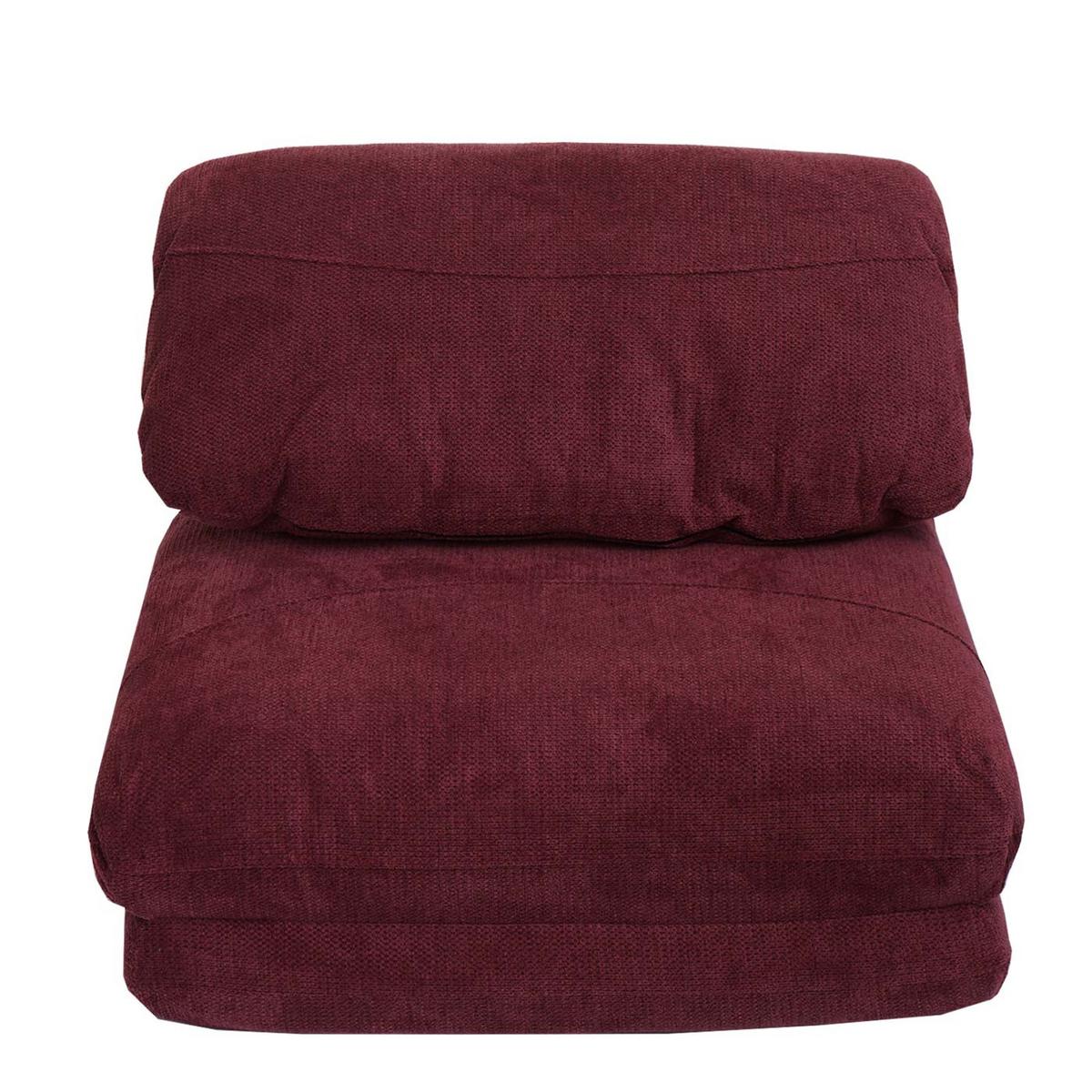 SCHLAFSESSEL Bordeaux - Bordeaux, Textil (75/60/75cm) - MCW