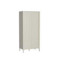 DREHTÜRENSCHRANK ALICANTE 90/197/54,5 cm 2-türig Kaschmir - Kaschmir, Holzwerkstoff (90/197/54.5cm) - MASSENO