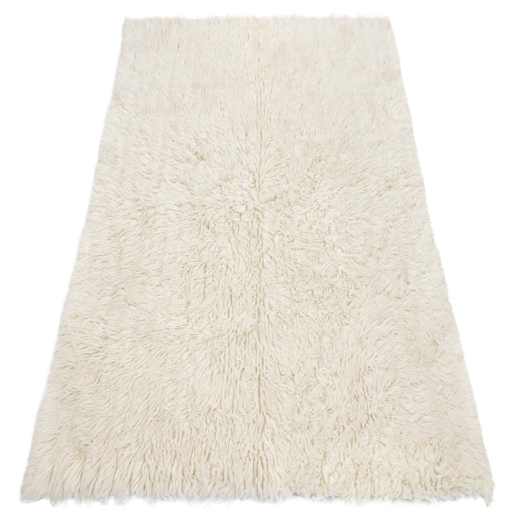 FLOKATI WOLLE 130/150 cm - Beige, Textil (130/150cm) - rugsX