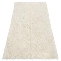 FLOKATI WOLLE 130/150 cm - Beige, Textil (130/150cm) - rugsX