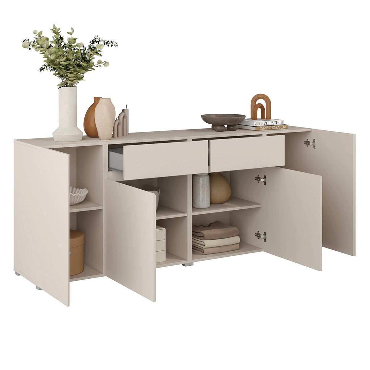 SIDEBOARD Maxis Kaschmir - Beige, Holzwerkstoff (195/78/40cm) - Petits-meubles