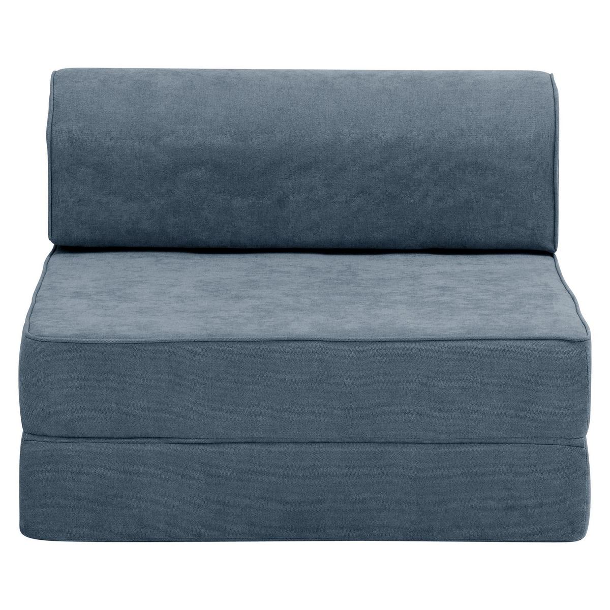 FALTSESSEL Katusha Flachgewebe blau - Blau, Kunststoff (80/57/80cm) - 58aufmkessel