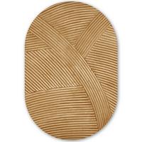 WANDBILD Struktur - Natur - Kunst - Rattan Deko Groß 80x120 cm - Naturfarben, Kunststoff (80/120cm) - MuchoWow