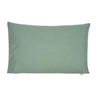 KISSENHÜLLE BasicSoft natural-grün 100% Baumwoll-Jersey 40/60 cm - Salbeigrün, Textil (40/60cm) - beties Heimtextil