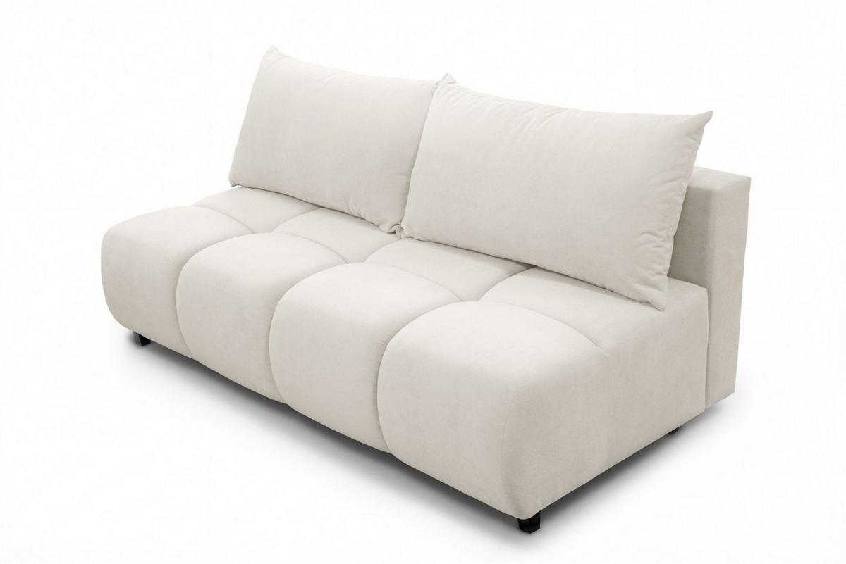 SCHLAFSOFA Xenio Mit Schlaffunktion - Beige, Holzwerkstoff/Textil (196/103/100cm) - Fun Möbel
