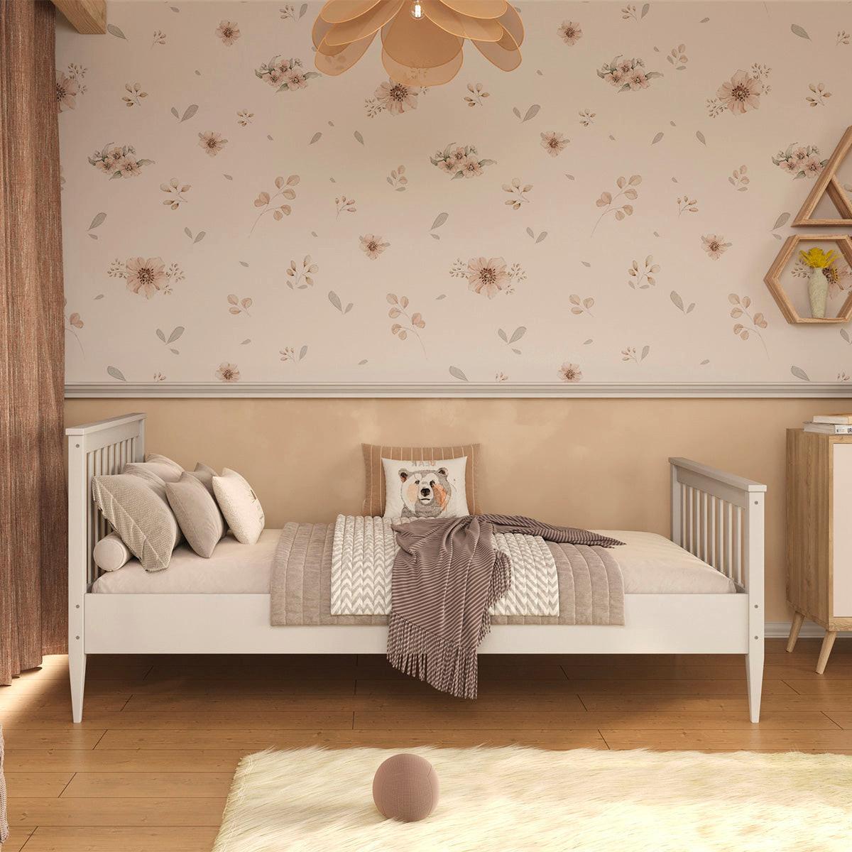 KINDERBETT 90/200 Ignas Weiß - Weiß, Holz (90/200cm) - Petits-meubles