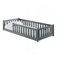 BETT Maya Anthrazit - Anthrazit, Holz - Petits-meubles
