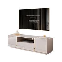TV ELEMENT ONYX Kaschmir Hochglanz - Kaschmir, Holzwerkstoff (158/46/41.3cm) - Lookway