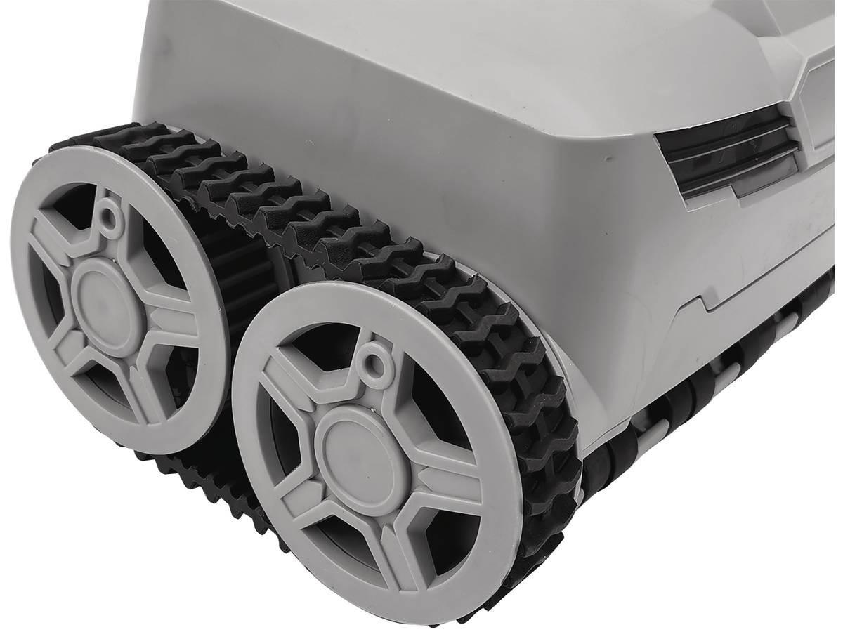 HYDRAULISCHER POOLROBOTER faster Grau - Grau, Kunststoff (34/21/19cm) - Habitat Garten