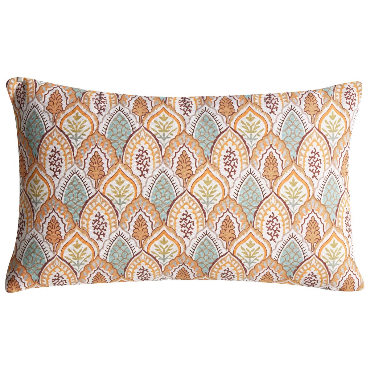 DEKOKISSEN 3er-Set Bunt 45/45 cm Hopea - Multicolor, Textil (45/45cm) - Beliani