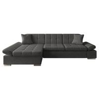 ECKSOFA Montana, Seite: Links - Silberfarben/Grau, Holz/Textil (278/161cm) - MIRJAN24