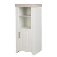 STANDREGAL Felicia - Weiß, Holzwerkstoff (49/115/42cm) - Roba